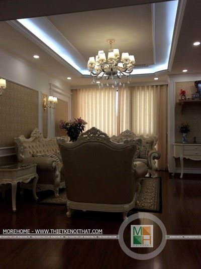 Công trình thi công nội thất chung cư cao cấp Royal City - Anh Nghĩa